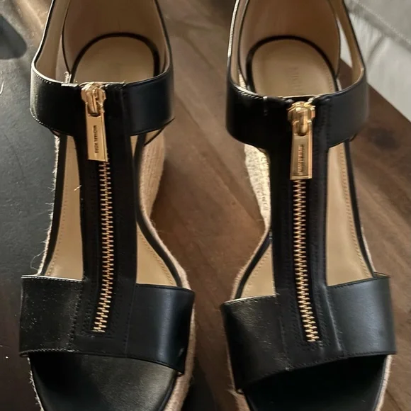 Michael Kors wedges - like new only wore once - too big. - Picture 2 of 3